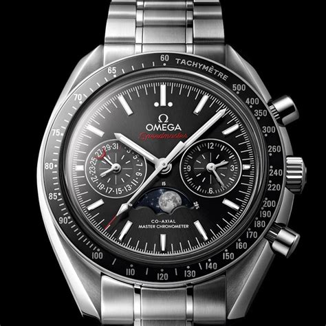 omega speedmaster moonwatch moonphase aventurine back|Omega Speedmaster moonphase watch.